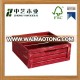 Hot sale high quality custom antique wooden wine crate handmade unfinished wooden fruit crates